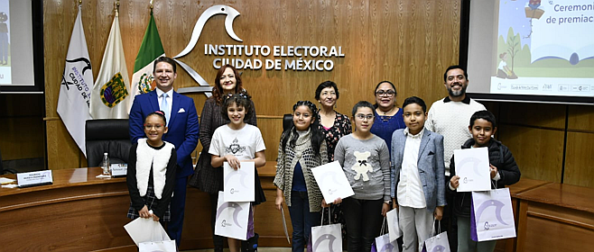 Realiza IECM premiación del 16° Concurso Infantil y Juvenil de Cuento
