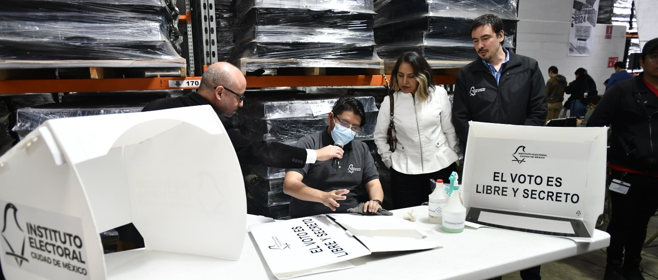 Ahorrará IECM más de 90 millones de pesos, con rehabilitación de materiales que usará en elecciones de 2024