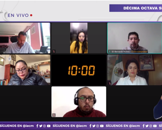 Aprueba IECM diseños de documentación electoral con emblemas