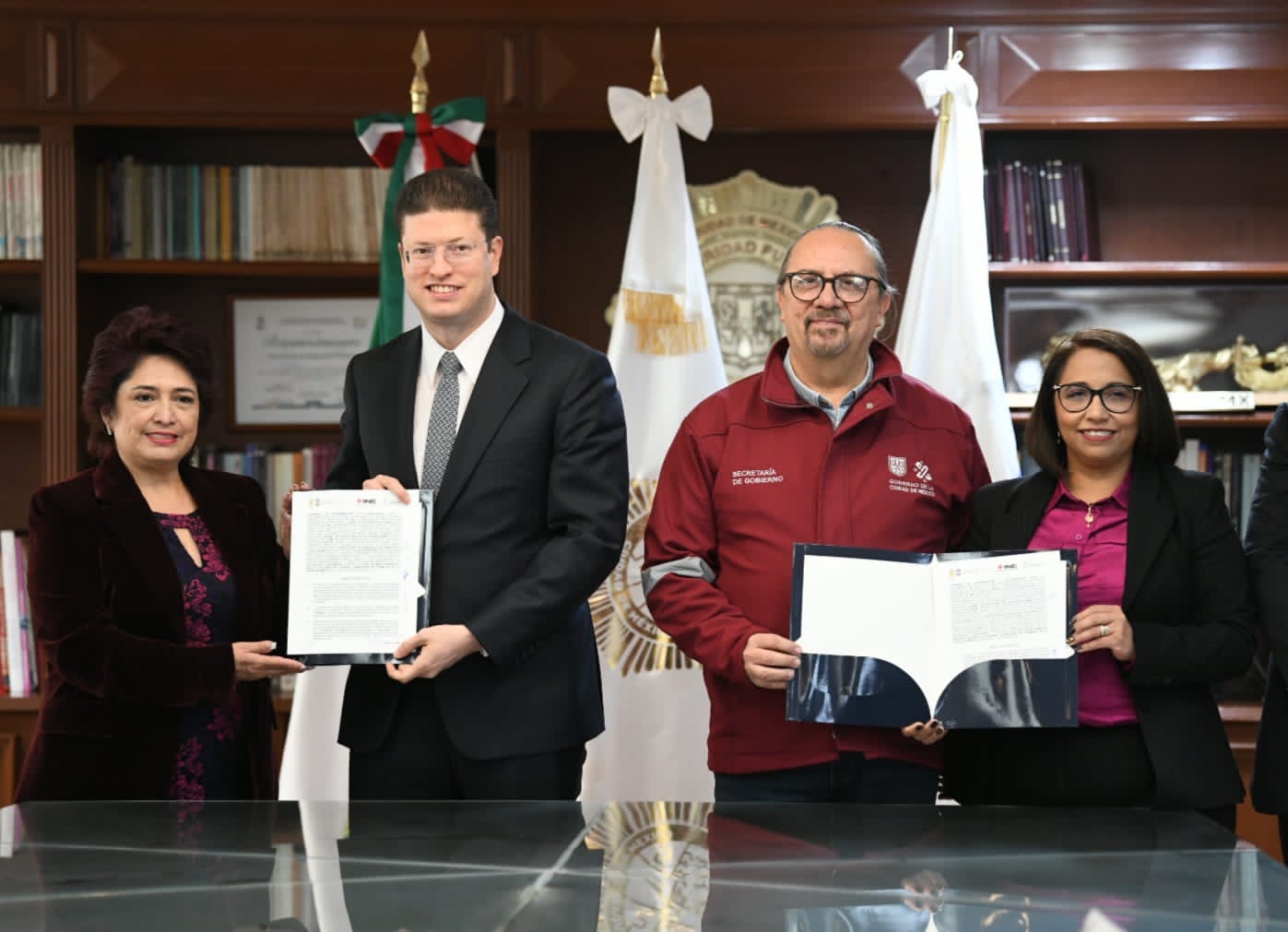 LA SSC, INE, IECM, FIRMAN CONVENIO PARA IMPLEMENTAR EL VOTO EN PERSONAS CON PRISIÓN PREVENTIVA