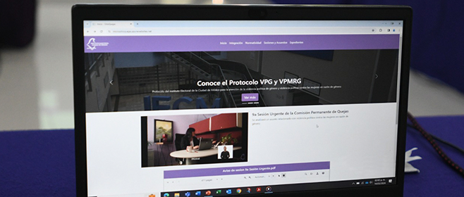 IECM estrena Portal de Quejas dirigido a la ciudadanía y actores políticos en la contienda electoral