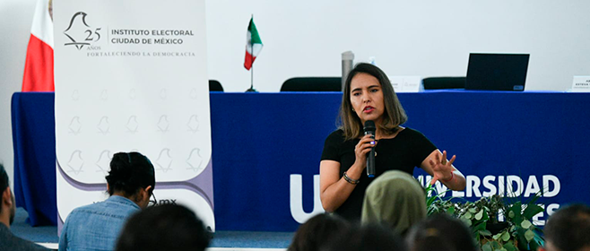Invita Consejera Erika Estrada a Jóvenes a votar de manera informada el domingo 2 de junio