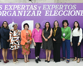 Exponen personas consejeras del IECM a Misión de Observación Internacional reglas de paridad y acciones afirmativas en los comicios locales 2024