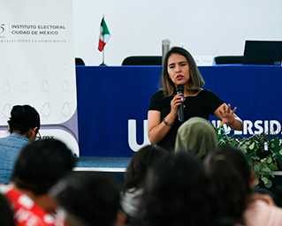Invita Consejera Erika Estrada a Jóvenes a votar de manera informada el domingo 2 de junio