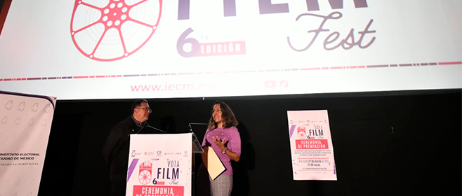 Premia IECM a ganadoras y ganadores del Sexto Concurso de Cortometrajes Vota Film Fest