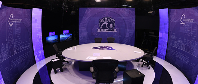 Todo Listo para el Tercer Debate a la Jefatura de Gobierno