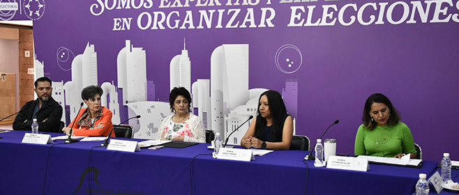 Organiza IECM foro de reflexión sobre violencia política por razón de género