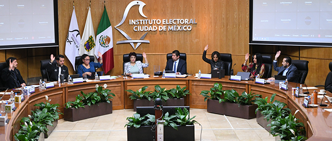 Presenta IECM informes sobre Proceso Electoral en la CDMX