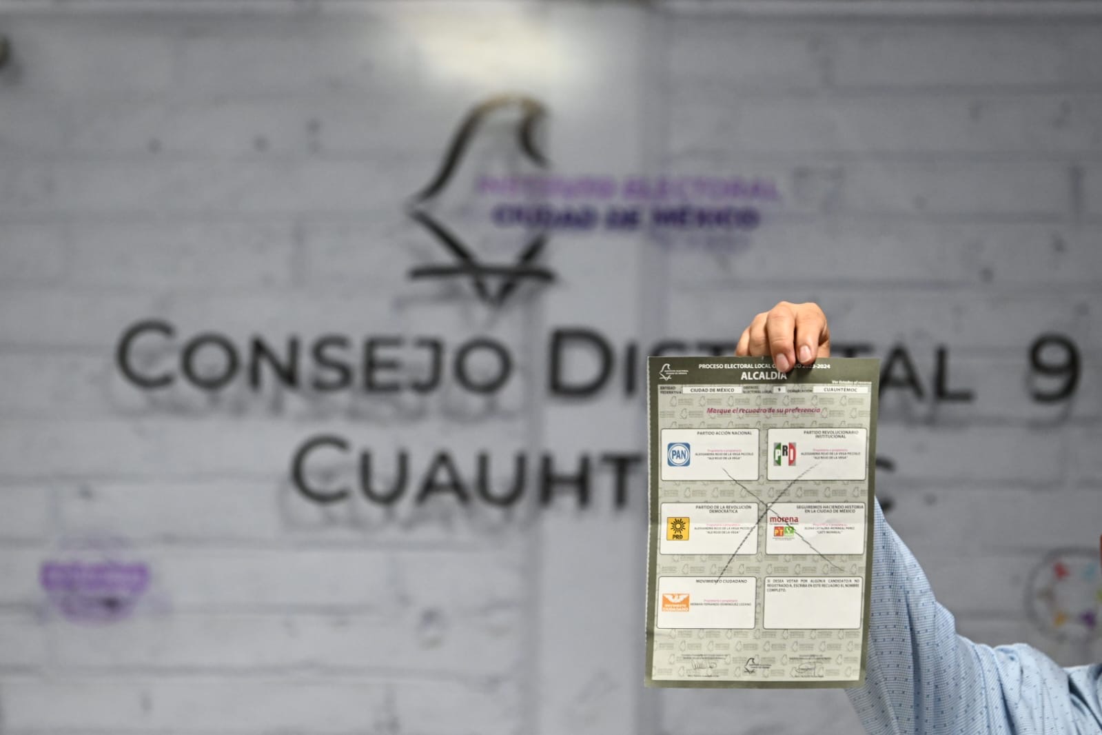Concluye IECM recuento parcial de votos en la Alcaldía Cuauhtémoc