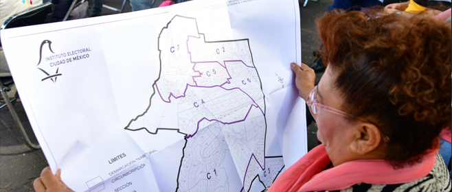 Ajustará IECM Marco Geográfico de Participación Ciudadana