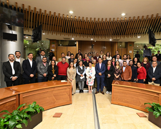 Acuerdan colaboración en materia legislativa