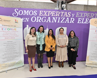 Fuerza Ciudadana presenta informe al IECM sobre observación electoral