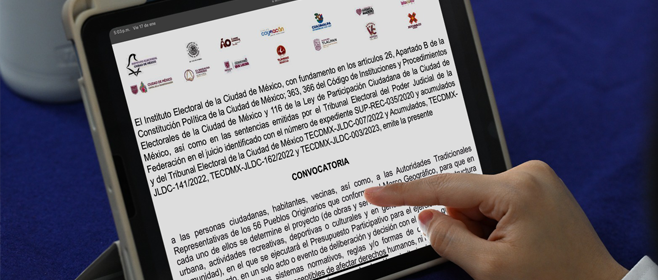 IECM emite convocatoria de Presupuesto Participativo específica para pueblos originarios