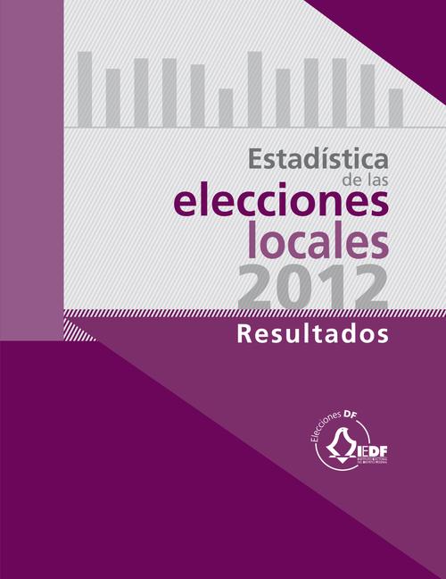 Estadística de las elecciones locales 2012. Resultados
