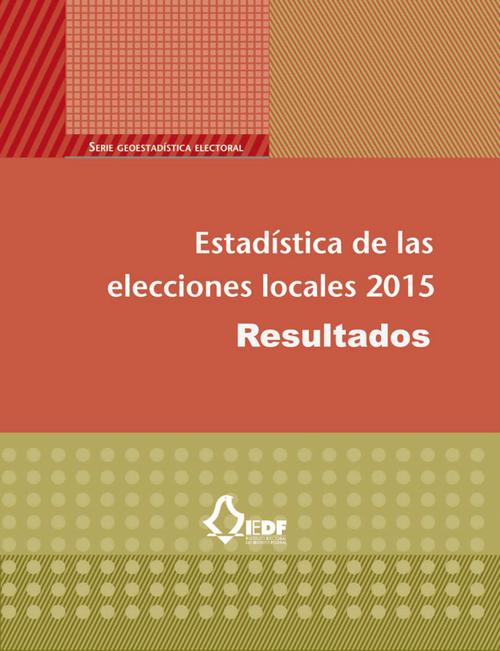 Estadística de las elecciones locales 2015. Resultados