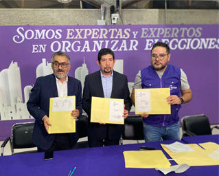  Recibe IECM listados de Candidaturas para la Elección del Poder Judicial