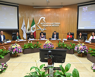 Presidencia del IECM rinde Informe de Actividades 2024