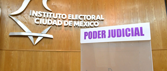 El IECM redobla esfuerzos a un mes de la elección  del Poder Judicial de la Ciudad de México