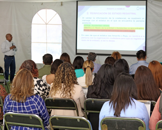IECM capacita a su personal para certificar asambleas de organizaciones interesadas en constituirse como Asociaciones Políticas