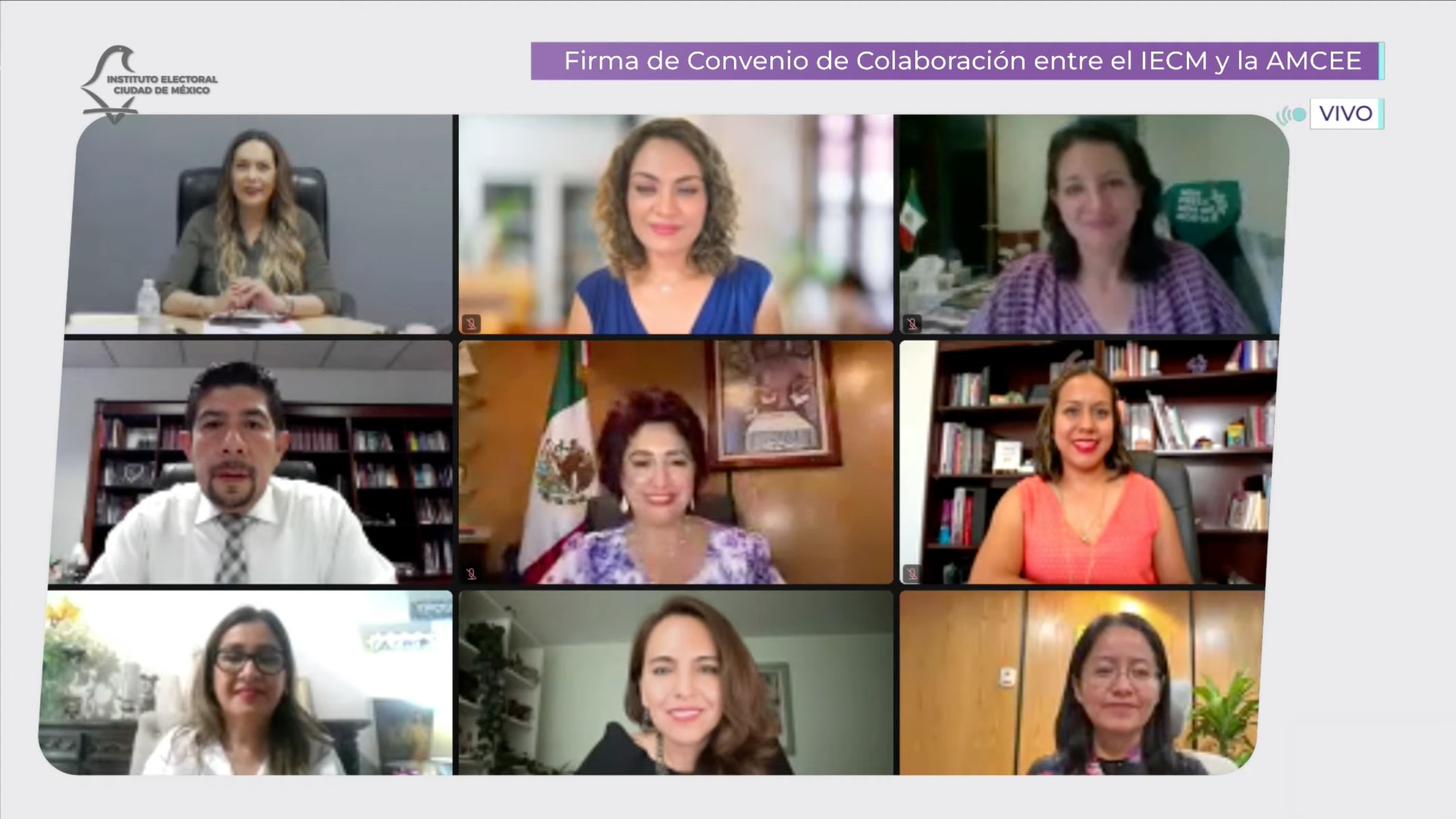 Colaboran IECM y AMCEE en construcción de entornos más seguros y equitativos para las mujeres en la Elección del Poder Judicial
