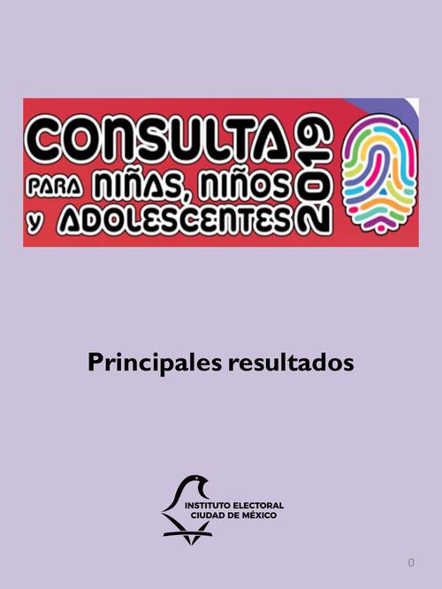 Consulta para niñas, niños y adolescentes