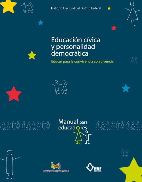 Educación cívica y personalidad democrática. Educar para la convivencia con vivencia