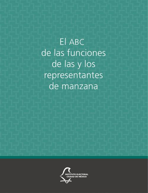 El ABC de las funciones de las y los representantes de manzana