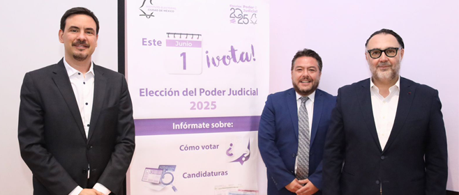 El IECM garantiza transparencia y certeza en la Elección del Poder Judicial local: Ernesto Ramos Mega