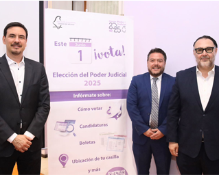 El IECM garantiza transparencia y certeza en la Elección del Poder Judicial local: Ernesto Ramos Mega