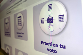 Desarrolla IECM herramienta digital: “Conoce tu boleta y practica tu voto”