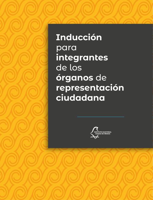 Inducción para integrantes de los órganos de representación ciudadana