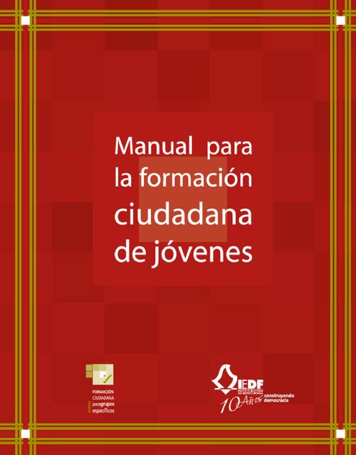 Manual para la formación ciudadana de jóvenes