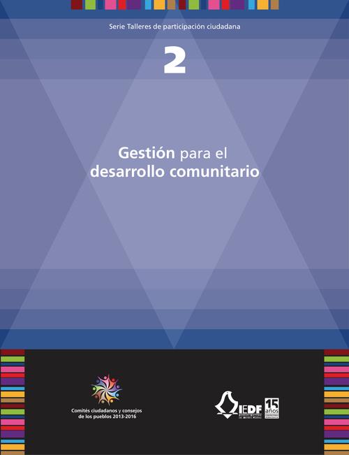 Gestión para el desarrollo comunitario (vol. 2)