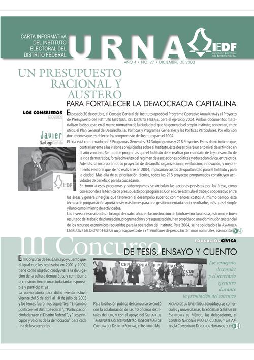 Urna núm. 27