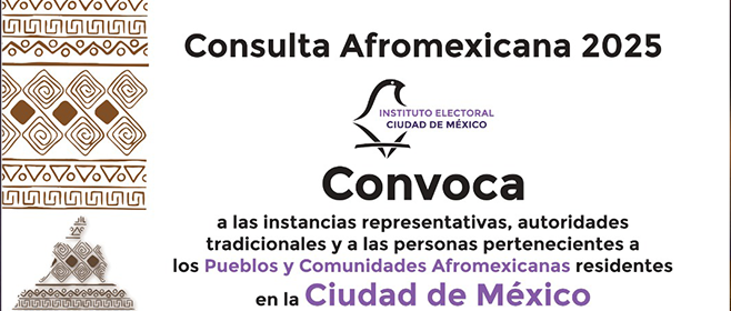 Inicia IECM Consulta Afromexicana 2025