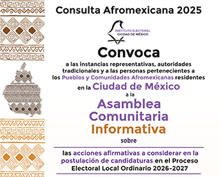 Inicia IECM Consulta Afromexicana 2025