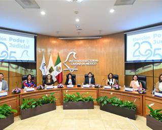Presenta IECM informe sobre Foros de Debates entre personas candidatas del Poder Judicial