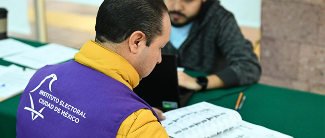 Distribuye IECM Listas Nominales de Electores para jornada anticipada  de la Consulta de Presupuesto Participativo 2025