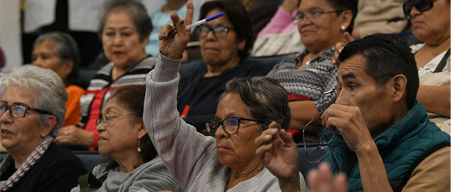 Viables alrededor del 70% de proyectos presentados por personas adultas mayores y con discapacidad