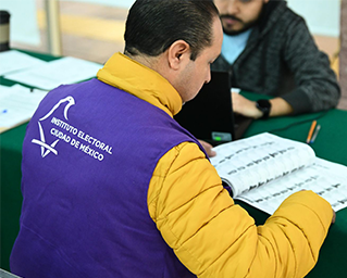 Distribuye IECM Listas Nominales de Electores para jornada anticipada  de la Consulta de Presupuesto Participativo 2025