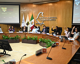 Presenta IECM informes sobre el Proceso Electoral Local Extraordinario  del Poder Judicial 2024-2025