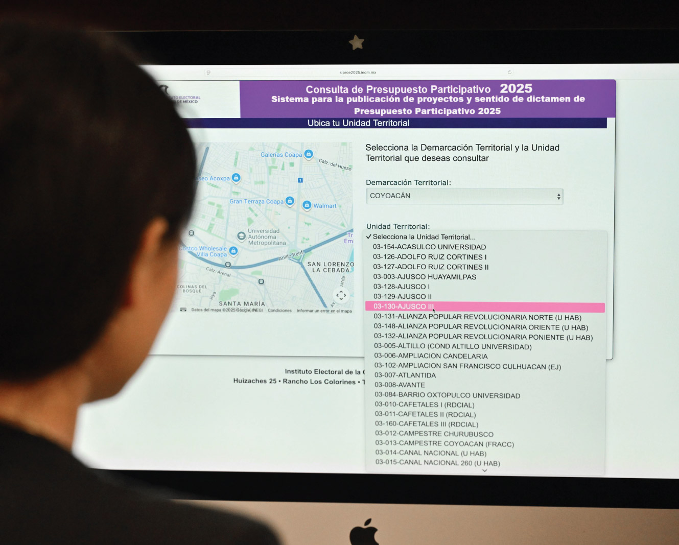 Publica IECM lista de los proyectos ganadores de la Consulta de Presupuesto Participativo 2025