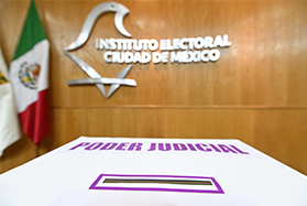 Evalúa el IECM actividades para optimizar elecciones del Poder Judicial local