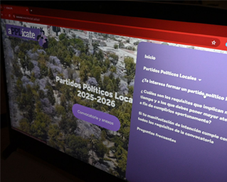 Continúa proceso para la constitución de partidos políticos locales