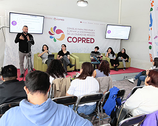 Promueve IECM participación política de personas de la diversidad sexual