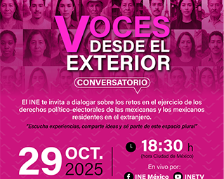 Conversatorio sobre Retos y Derechos Político-Electorales de Mexicanas y Mexicanos Residentes en el Extranjero