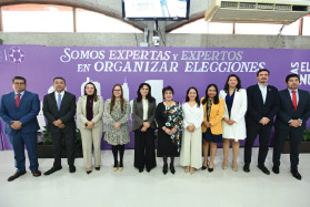 Consejo General del IECM y Pleno de la Sala Regional Ciudad de México del TEPJF sostienen reunión de trabajo para fortalecer la coordinación interinstitucional