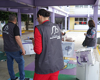 Visitantes internacionales reconocen liderazgo del IECM en organización y desarrollo de la Consulta de Presupuesto Participativo 2025