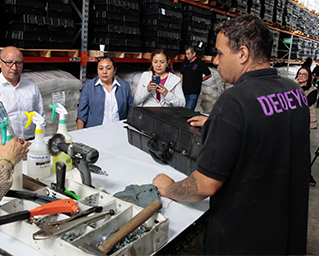Comparte IECM experiencia sobre rehabilitación de materiales electorales