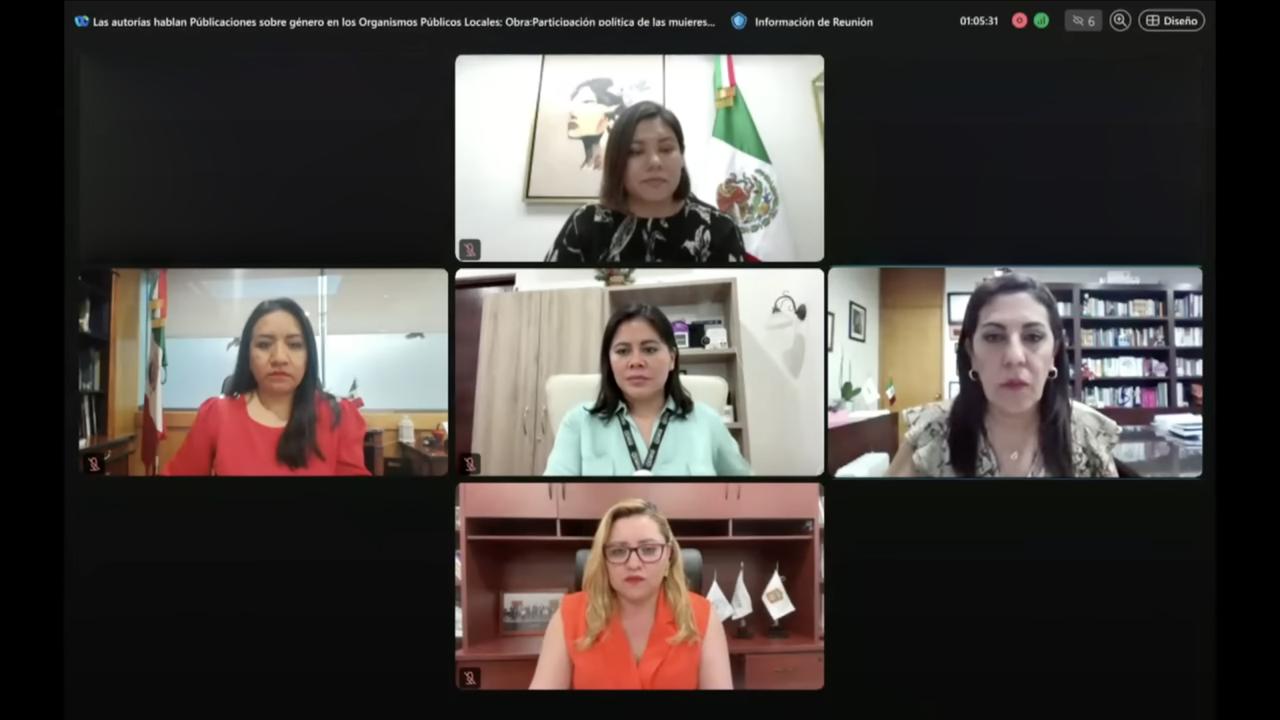 Promueve IECM publicaciones en materia de género, en el marco de la 4ª Feria del Libro del INE